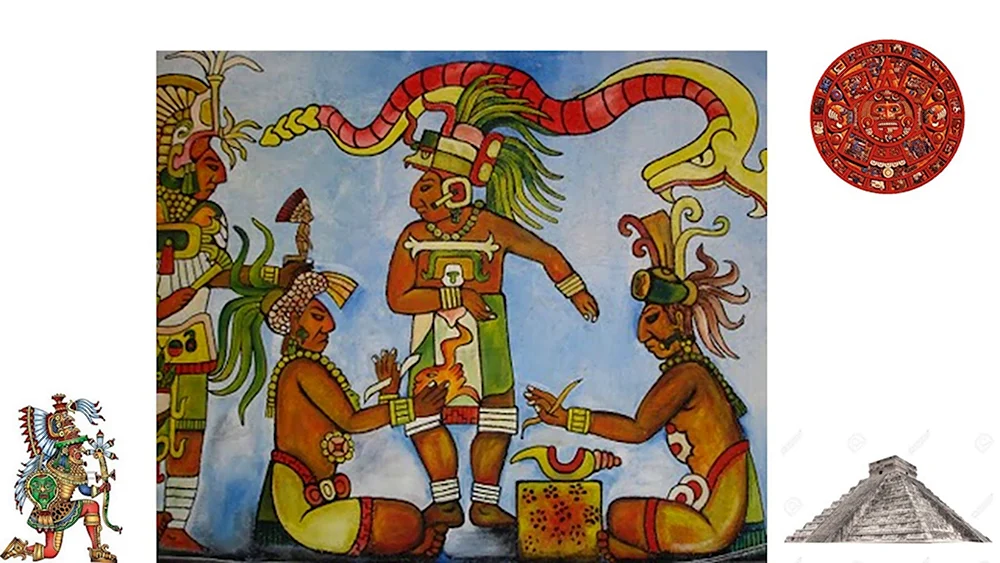 Изображение анунаков в племени Майя