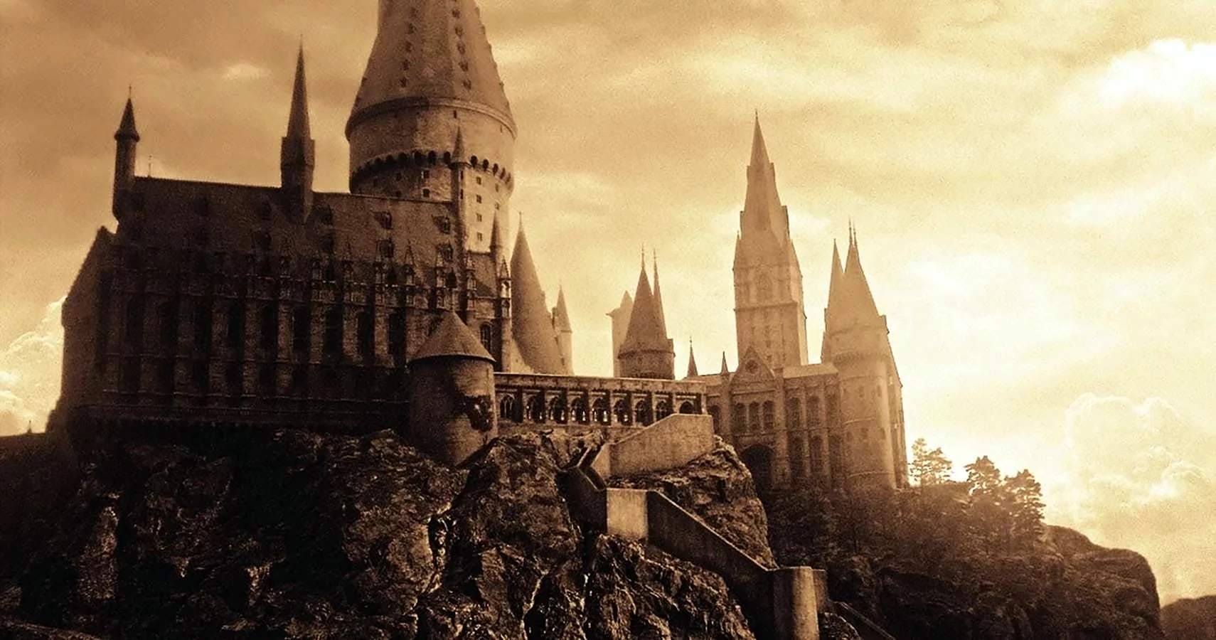 Кадры Гарри Поттер Хогвартс замок