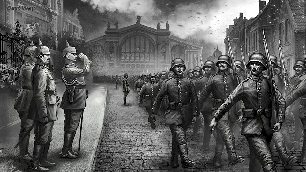 Кайзеровская армия 1914