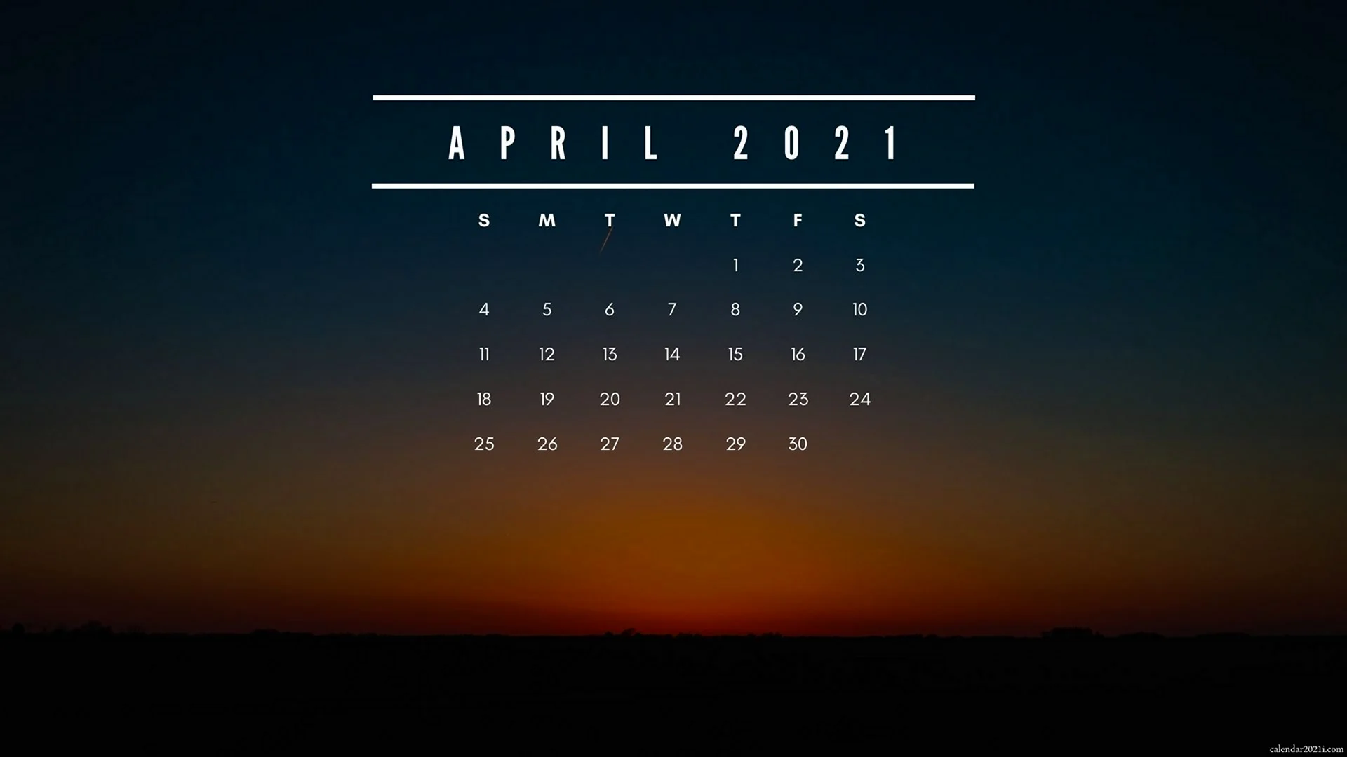 Календарь на рабочий стол