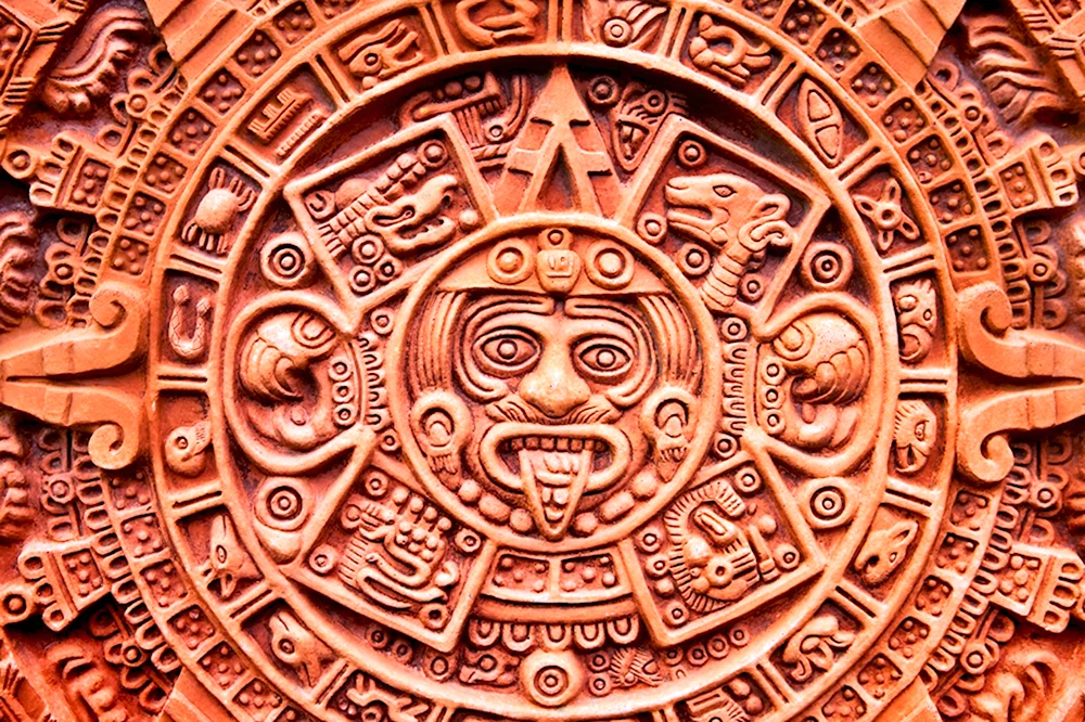 Камень солнца ацтеков музей Мехико