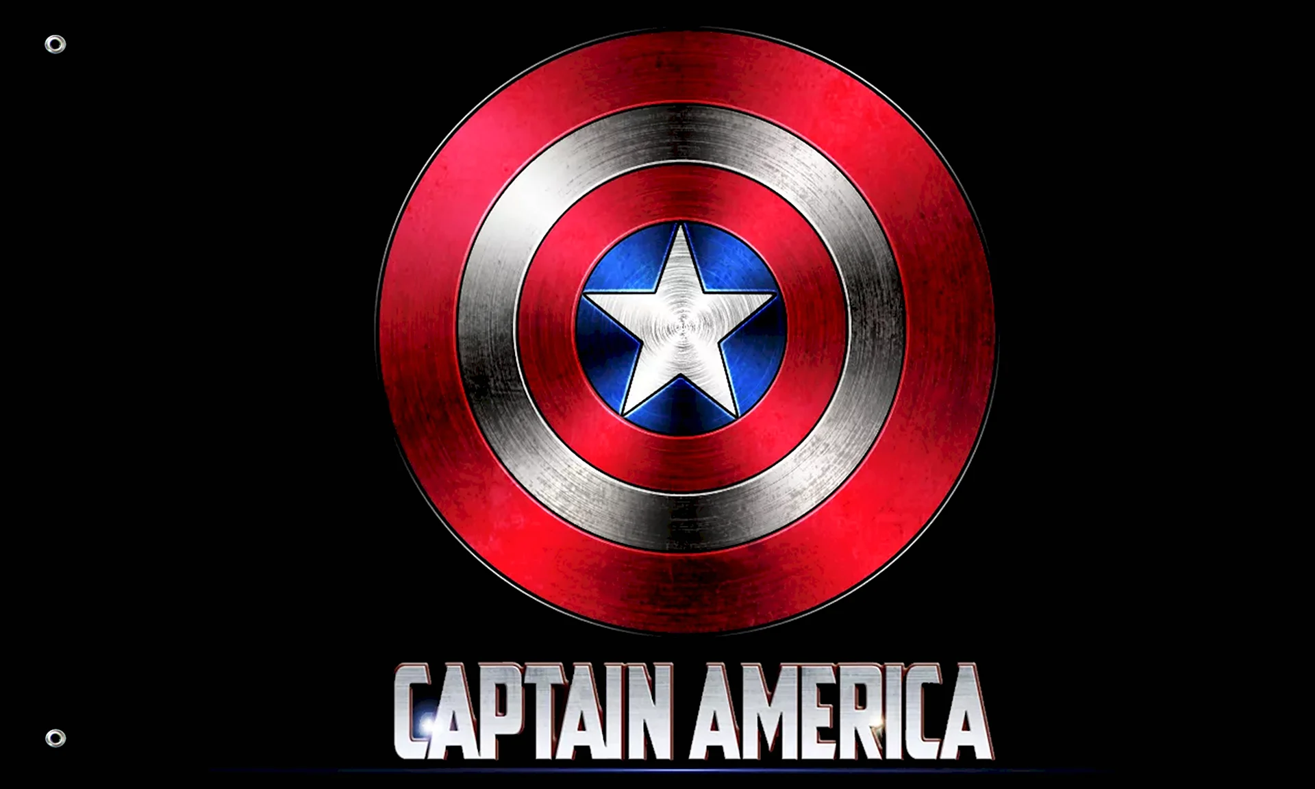 Капитан Америка лого фильма