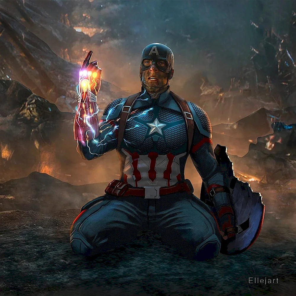 Капитан Америка Мстители финал