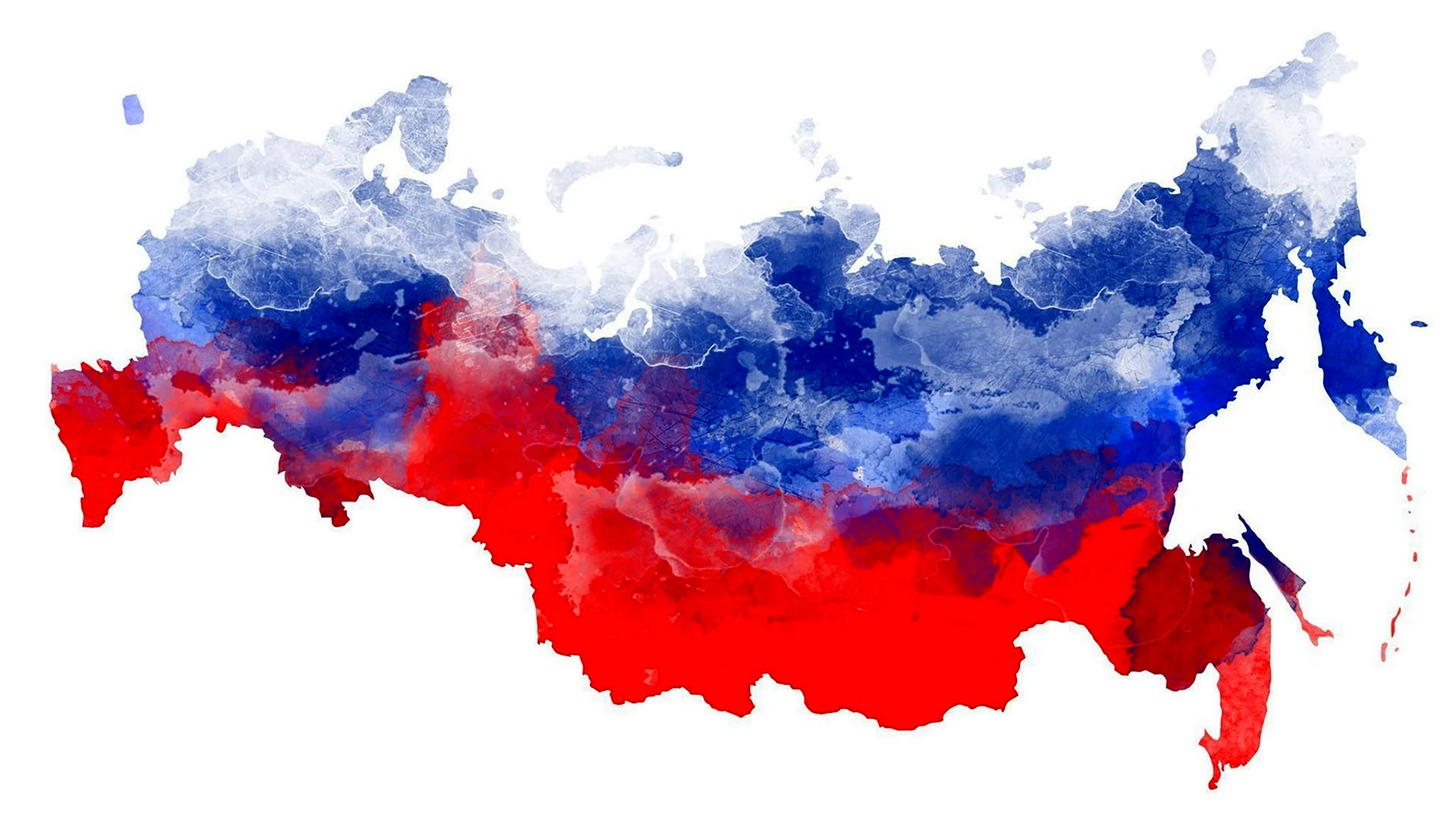 Карта РФ Триколор