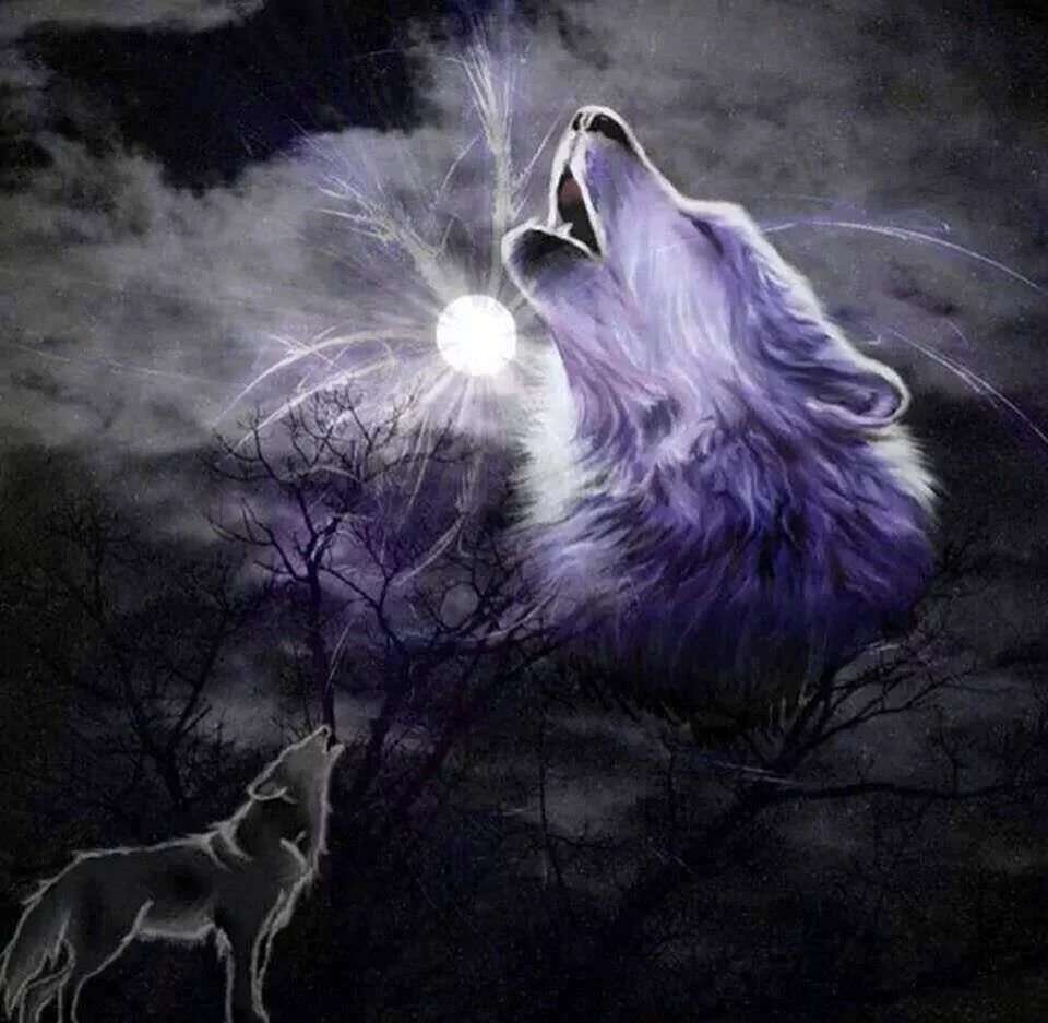 Картина дух волка