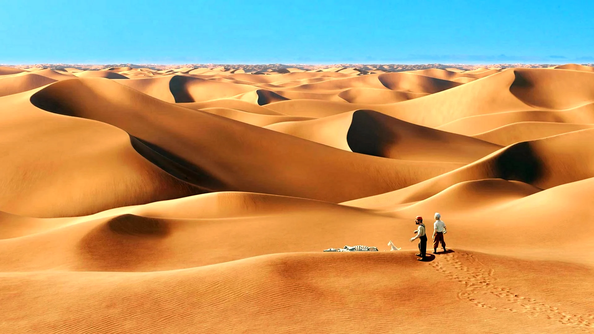 Картина пустыня