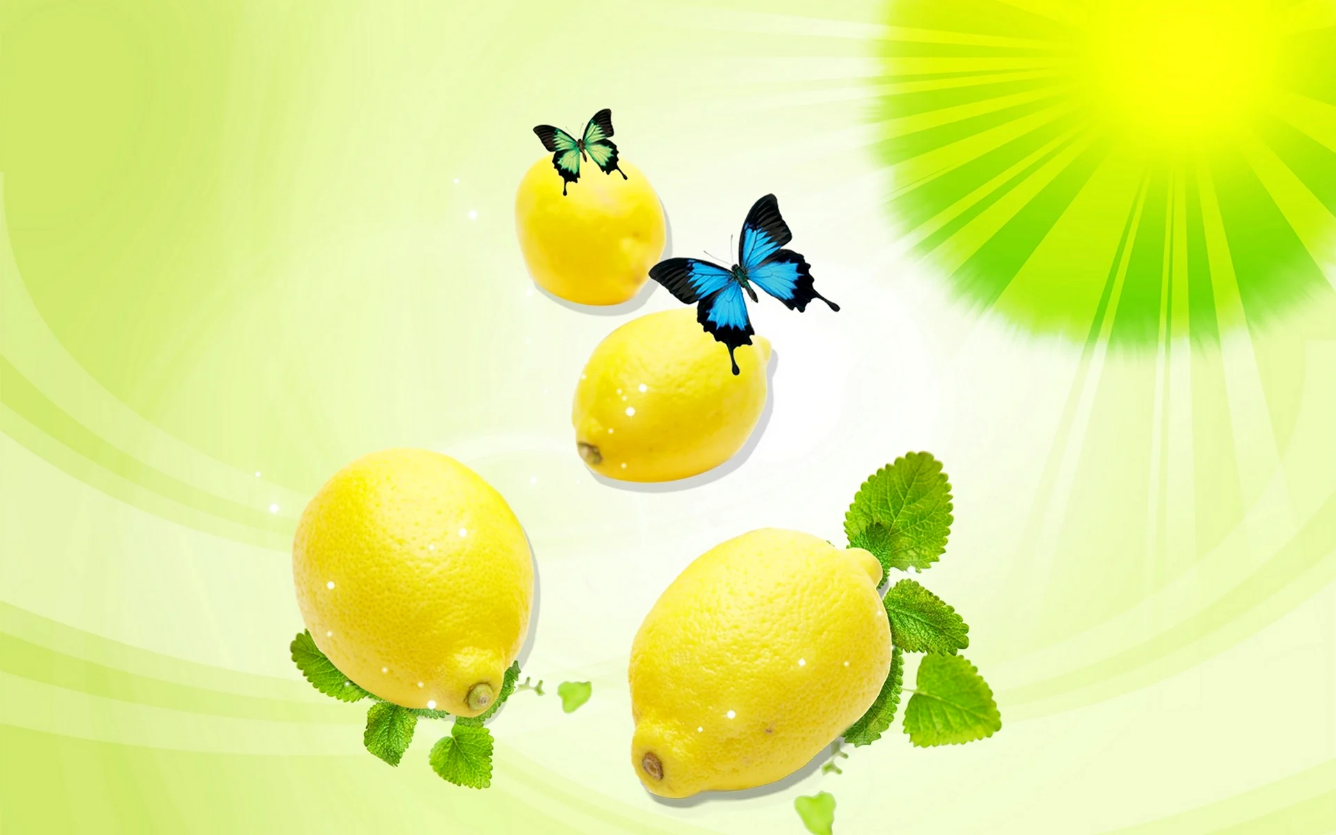Картинки на рабочий стол лимоны