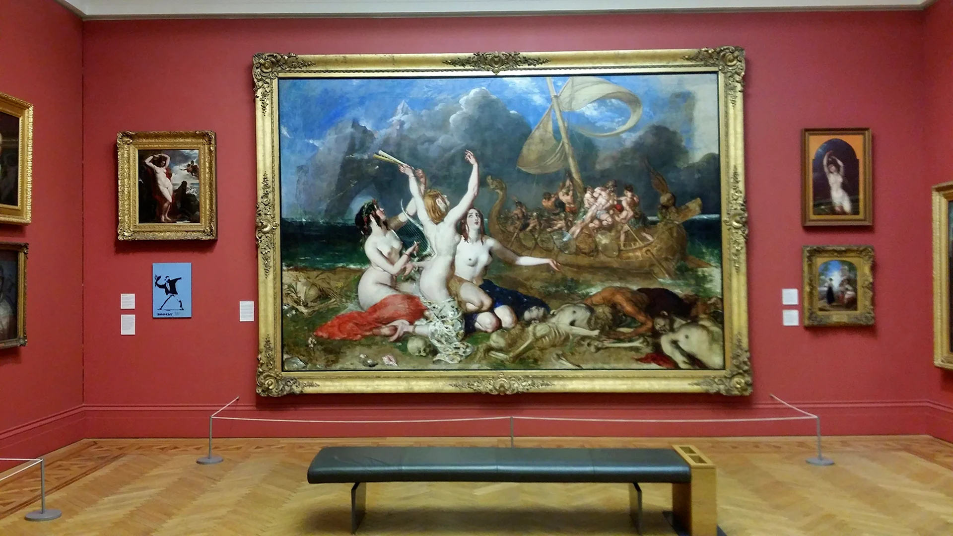 «Картинная галерея в Лувре» Морзе