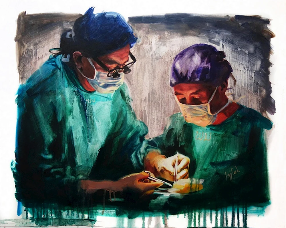 Хирургическая операция в живописи