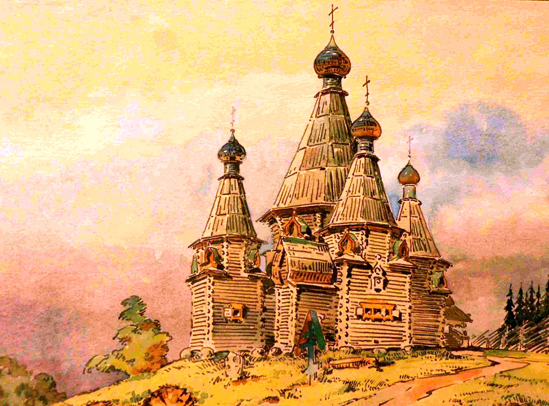 Храмовая архитектура древней Руси