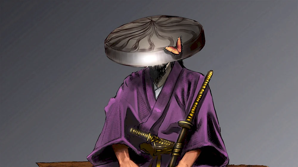 Кимоно самурая Люпин