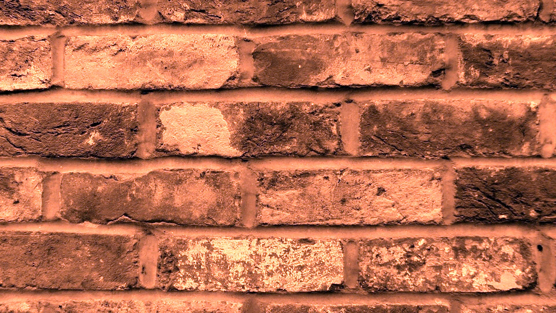 Кирпичная стена коричневая