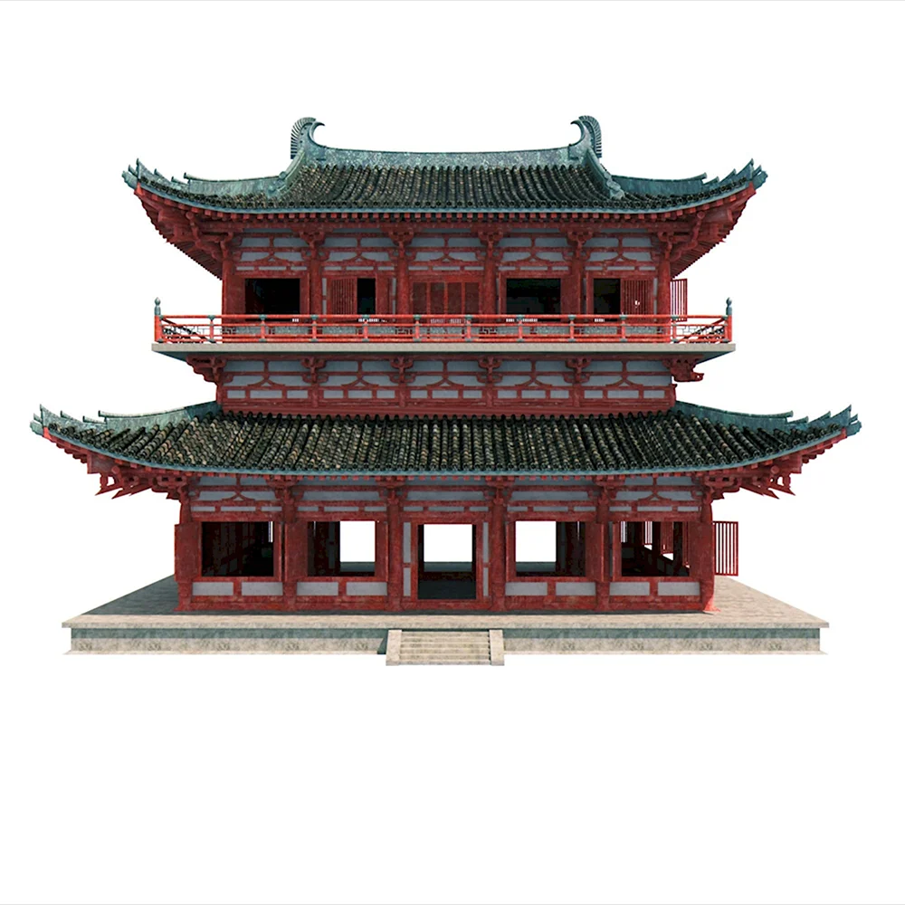 Китайская архитектура павильон Дянь