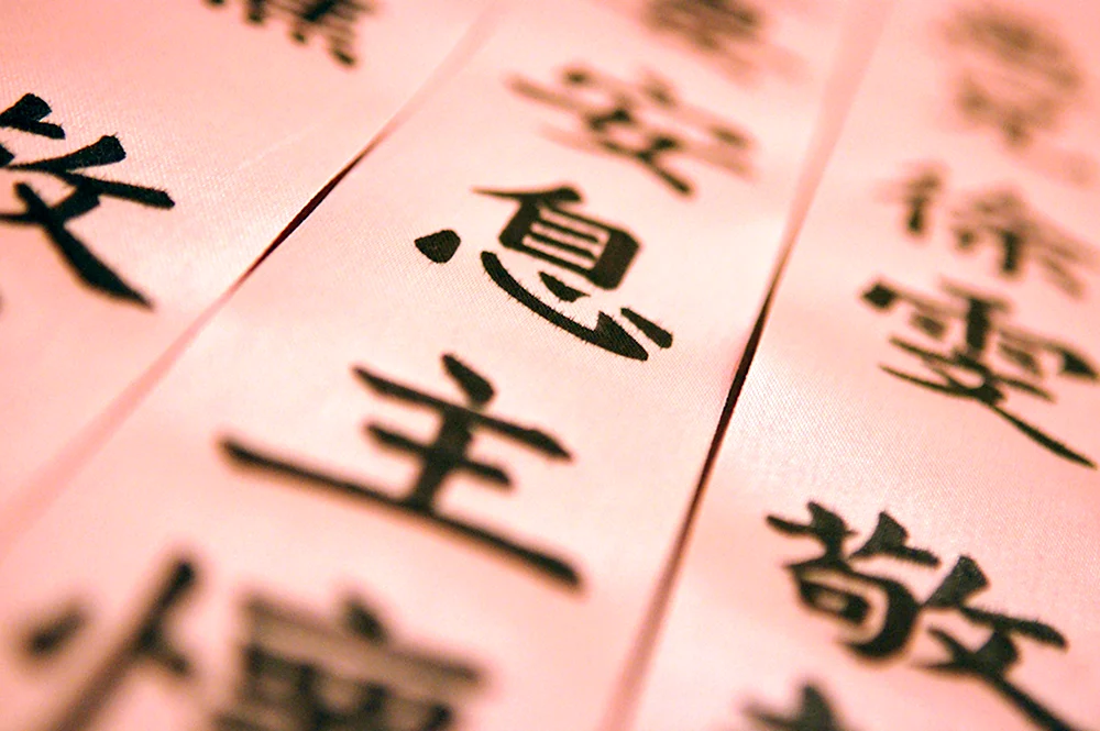 Китайская письменность иероглифы