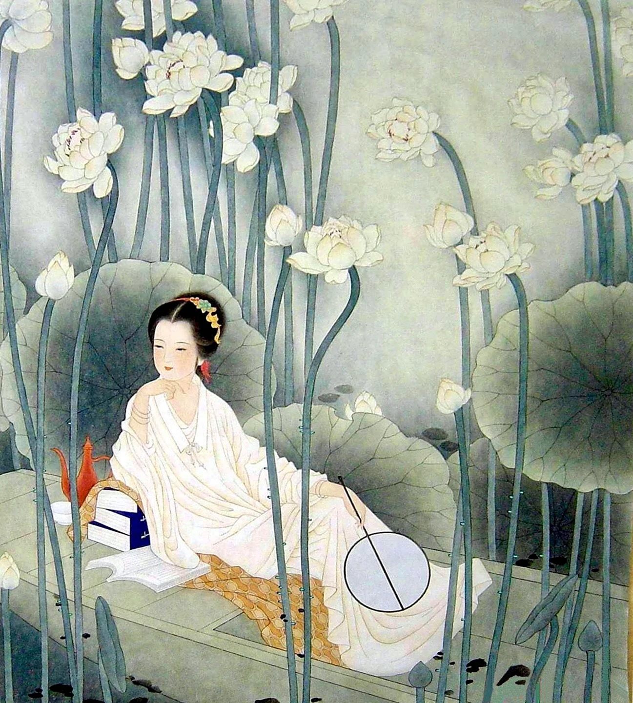 Китайская живопись лю цзинцзэнь