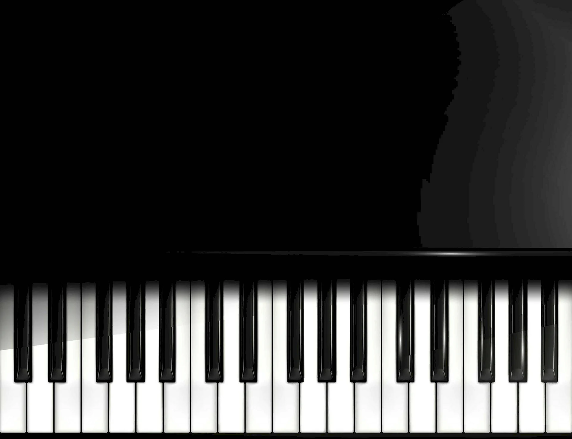 Клавиатура фортепиано Графика