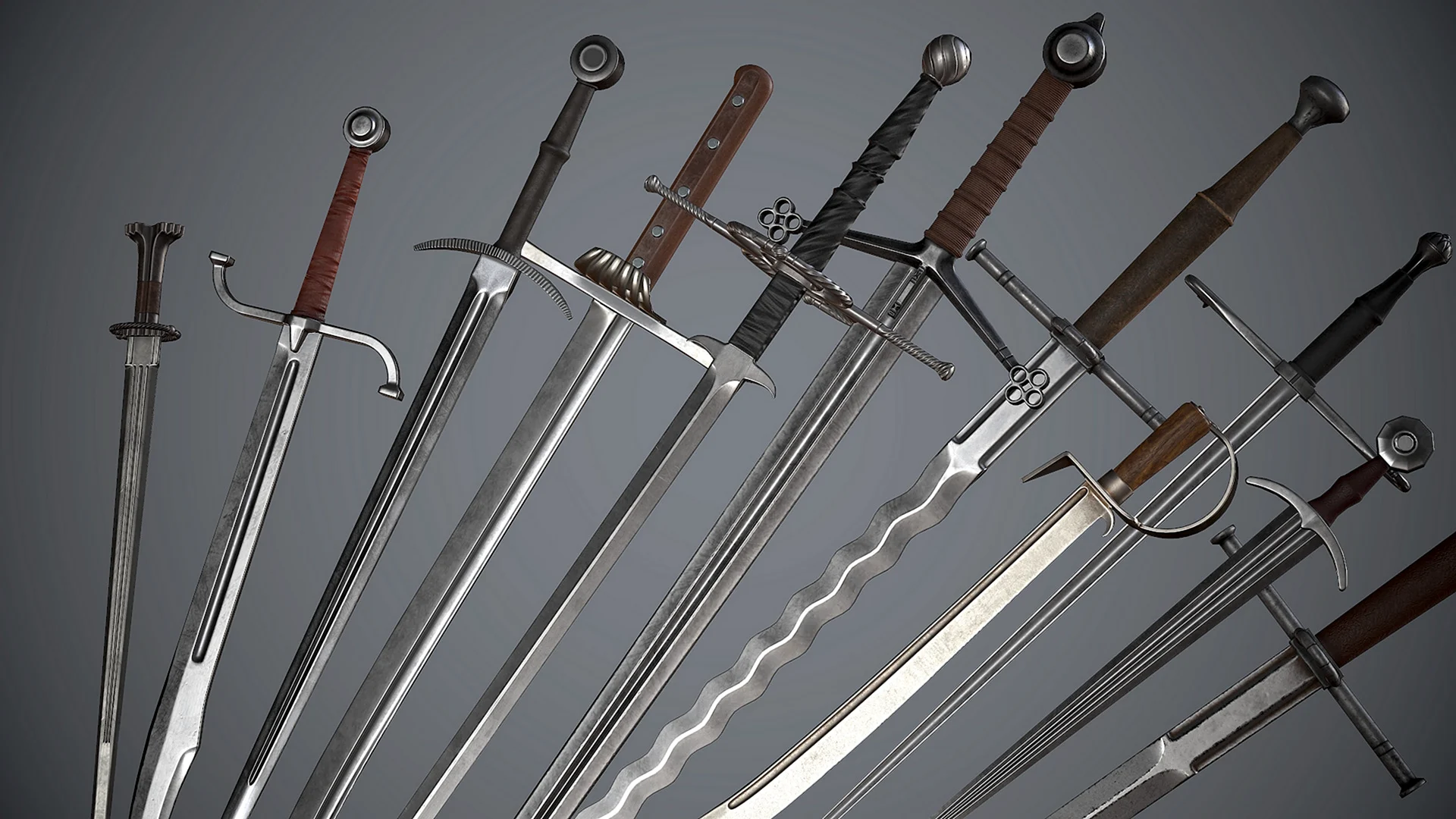 Клеймор средневековый меч