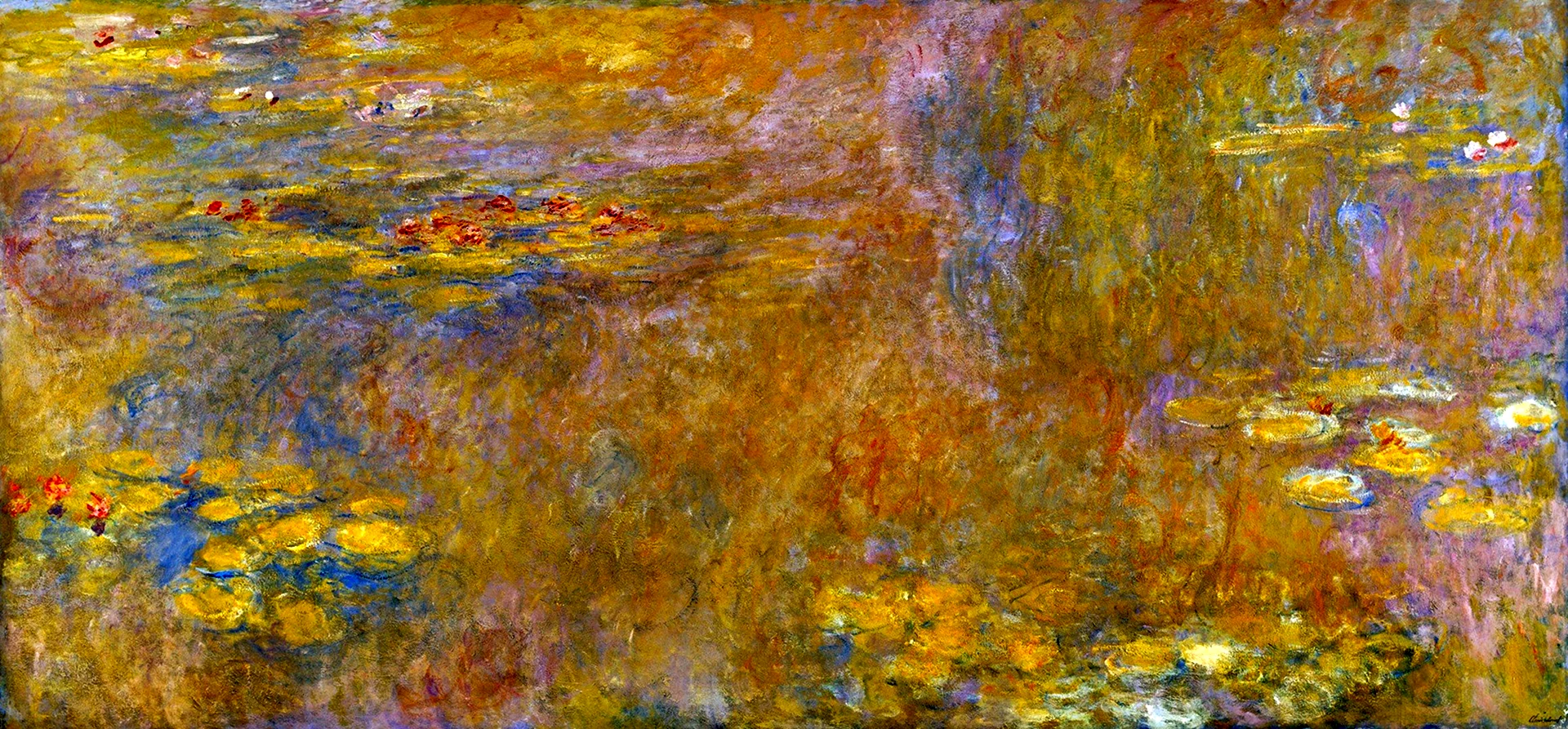Клод Моне водяные лилии 1905