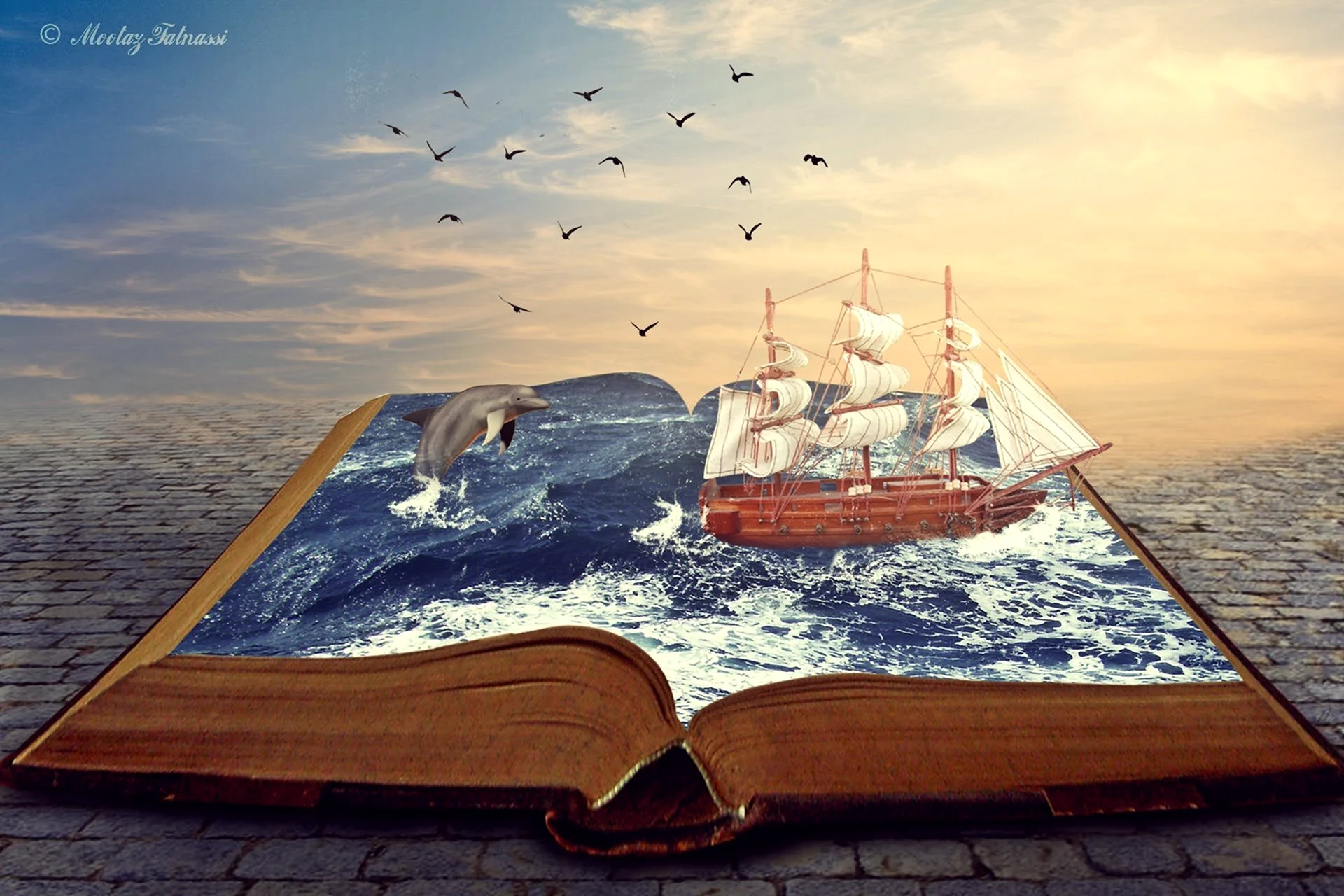 Книжный корабль