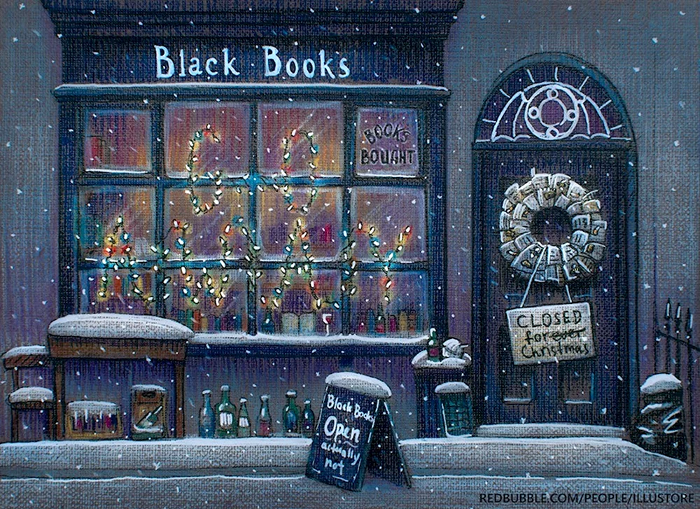 Книжный магазин Блэка Рождество