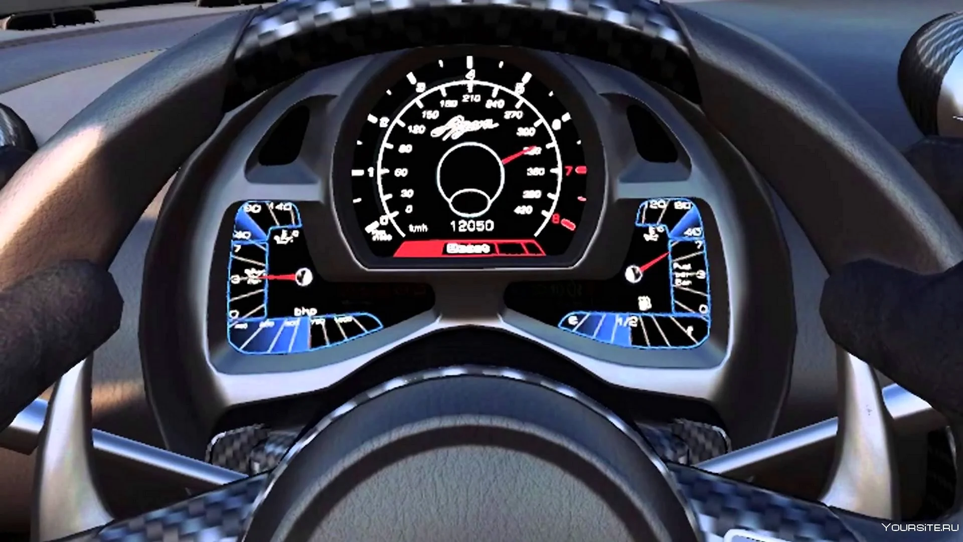 Koenigsegg Agera приборная панель