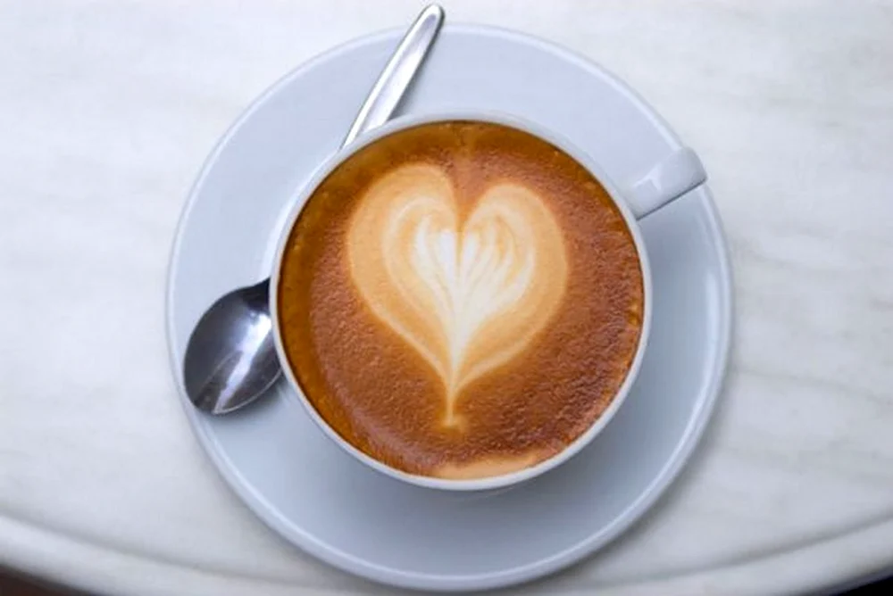 Кофе сердце