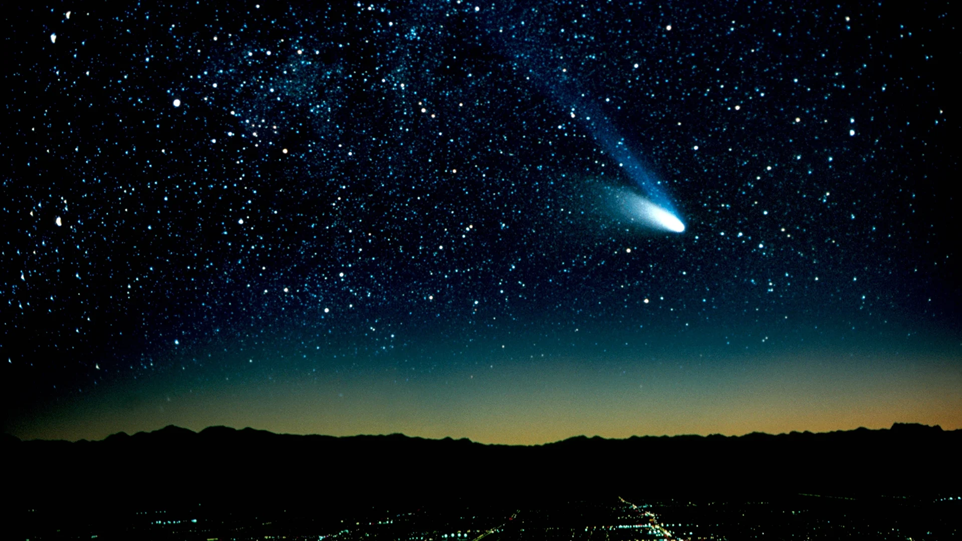 Комета в Лос Анджелесе