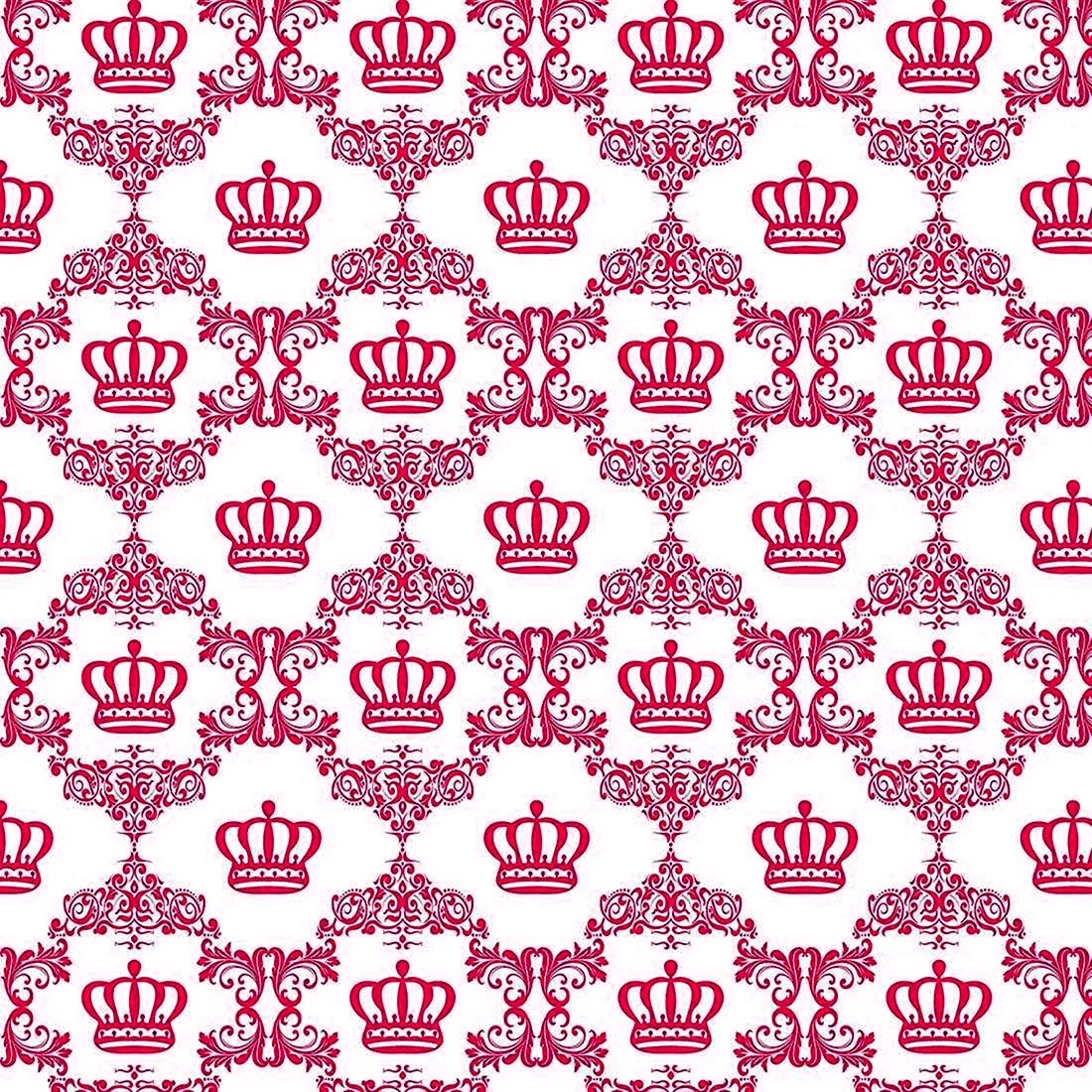 Корона на розовом фоне