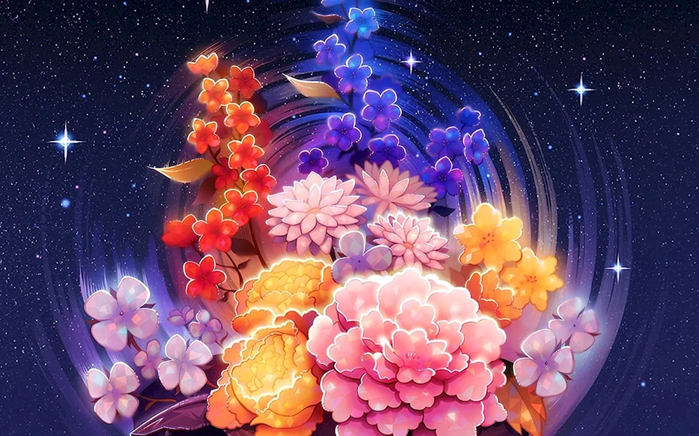 Космические цветы