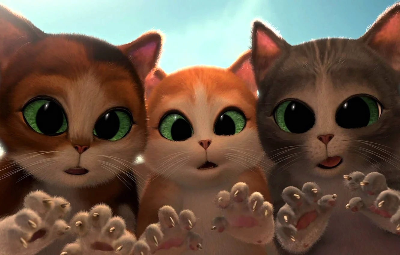 Кот в сапогах три чертенка мультфильм 2011