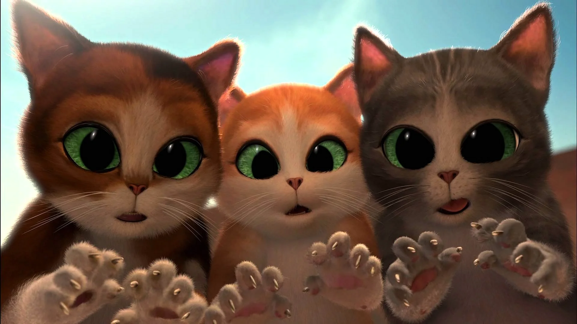 Кот в сапогах три чертенка мультфильм 2011