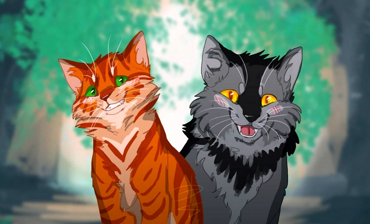 Коты Воители Огнезвёзд и Крутобок