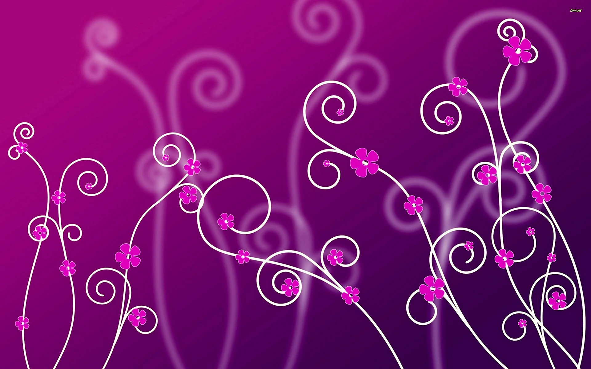 Красивый фиолетовый фон с узорами