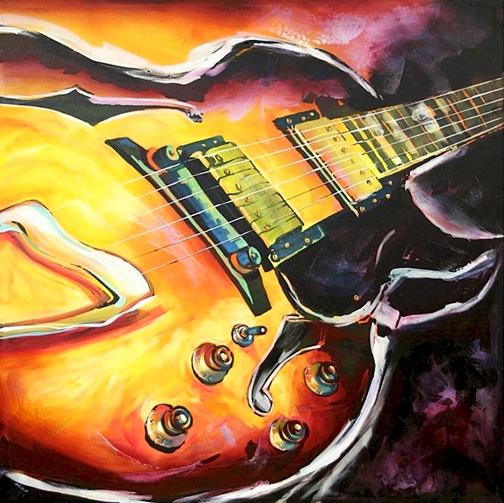 Краска для гитары