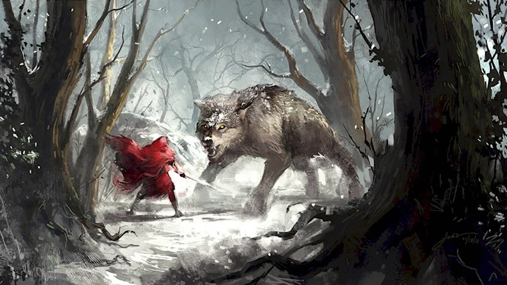 Красная шапочка 2011 волк