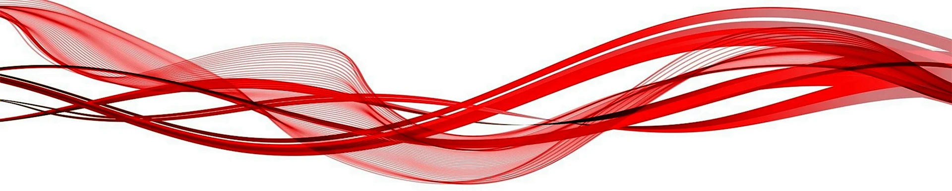 Красная волнистая линия