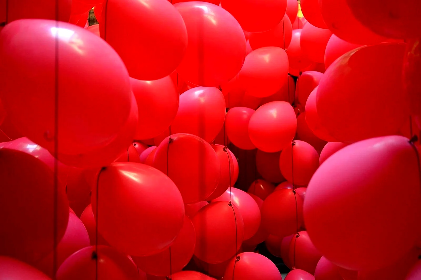 Красные шары