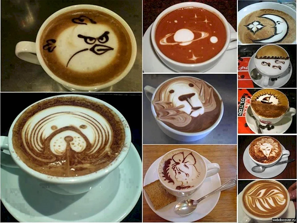 Креативная подача кофе