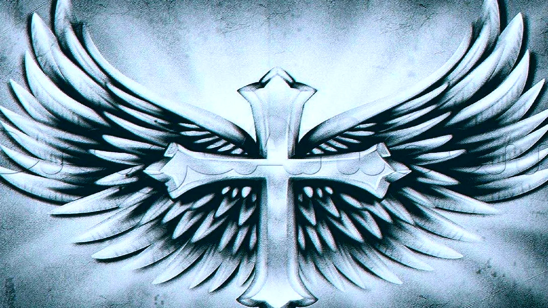 Крест с крыльями