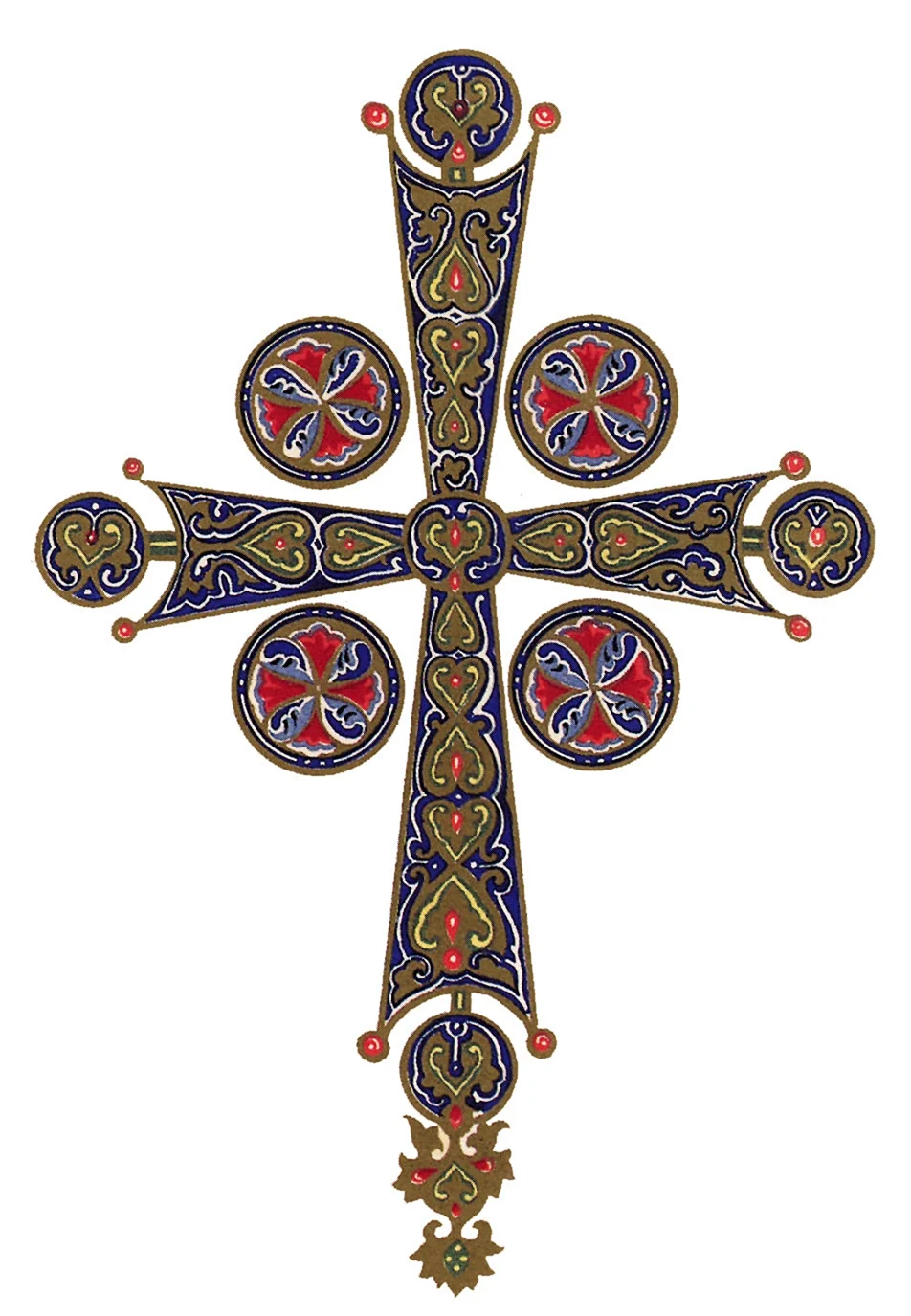 Крест Византийский православный