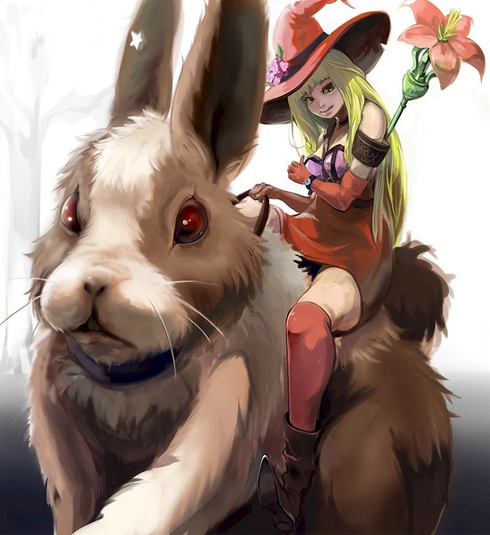 Кролики арты