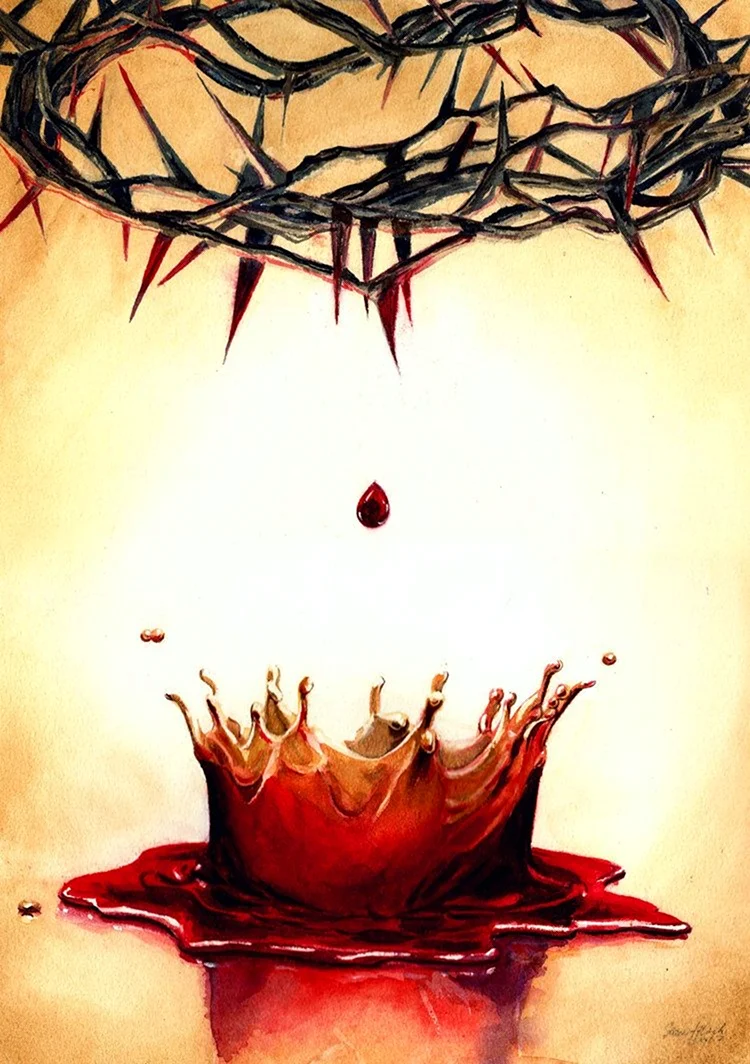 Кровь Терновый венец Христос