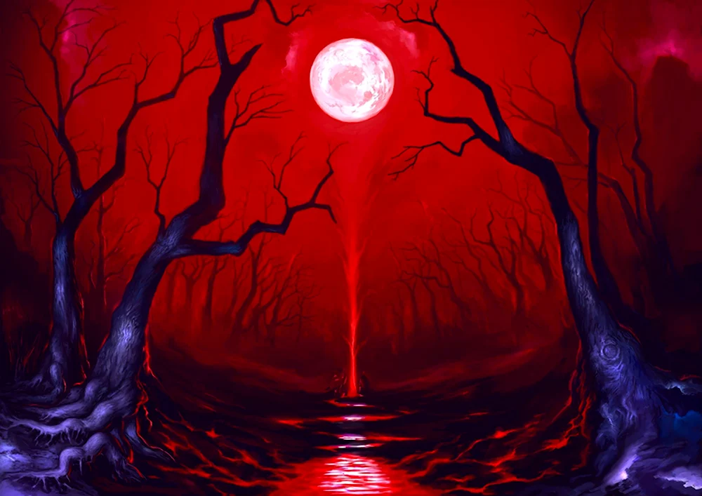 Кровавая Луна Art