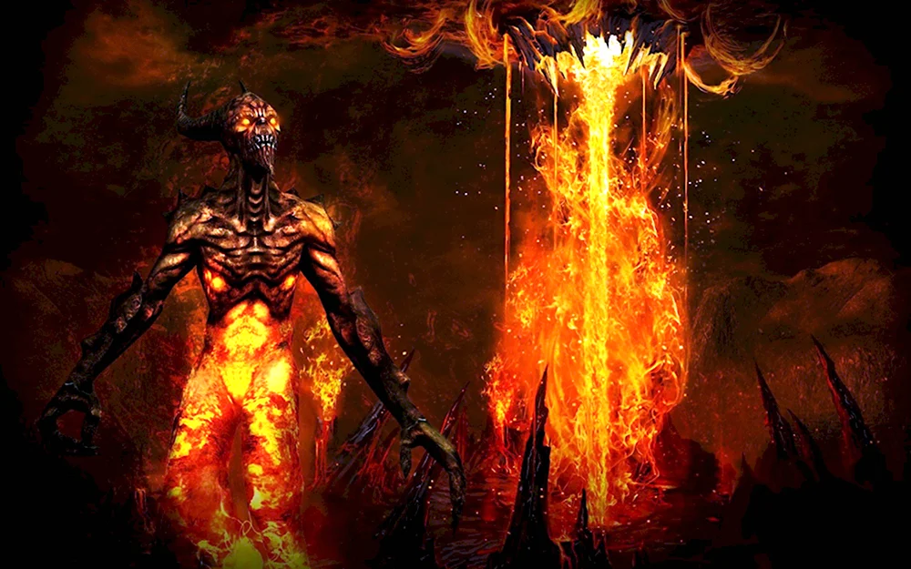 Ксафан Огненный демон