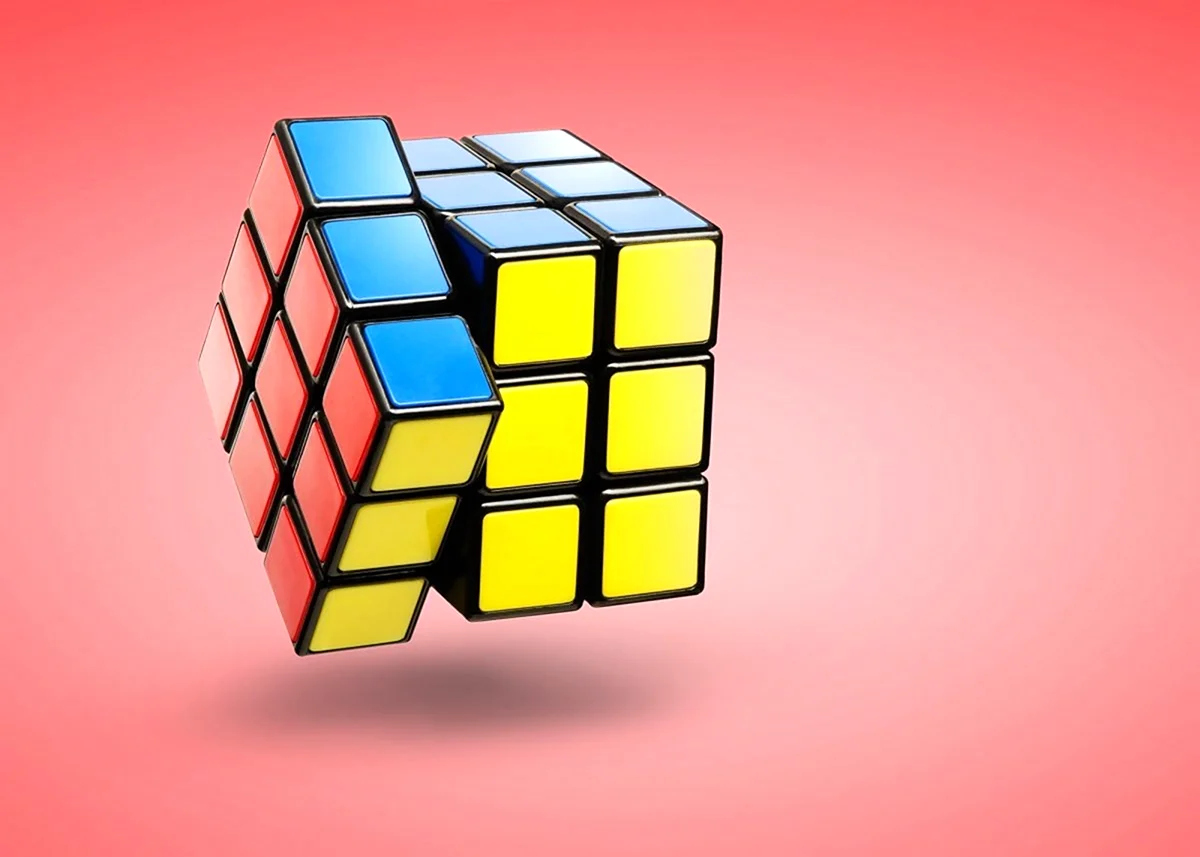 Кубик Рубика синий