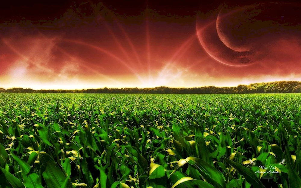 Кукурузные поля Fantasy