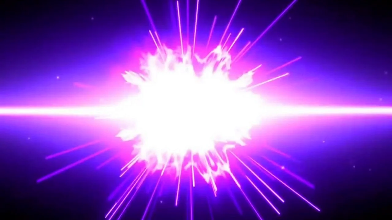 Лазерный взрыв