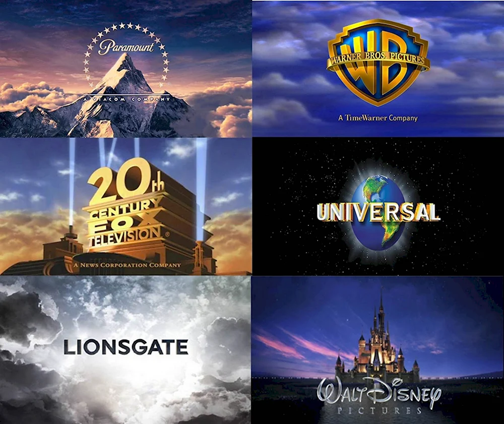 Логотипы кинокомпаний