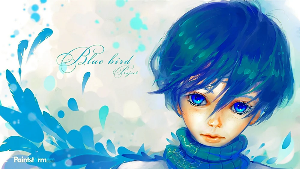 Мальчик с голубыми глазами