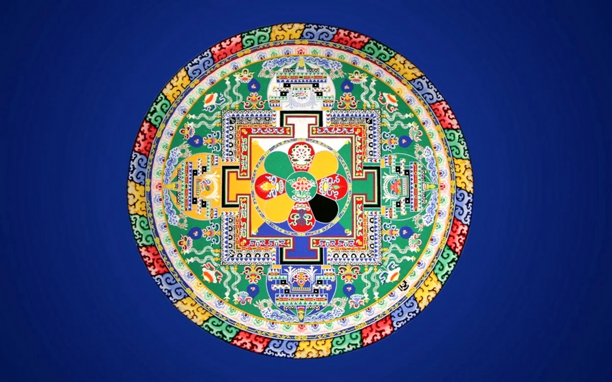 Мандала для денег Тибет